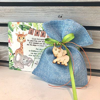 ΜΠΟΜΠΟΝΙΕΡΑ ΒΑΠΤΙΣΗΣ ΠΟΥΓΚΙ ΚΑΜΒΑΣ ΜΕ ΕΛΕΦΑΝΤΑΚΙ-ΣΧ34