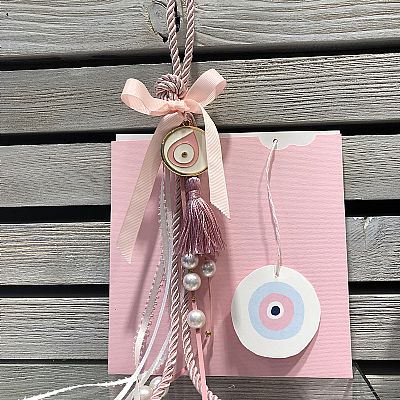 ΜΠΟΜΠΟΝΙΕΡΑ ΒΑΠΤΙΣΗΣ ΚΡΕΜΑΣΤΟ ΜΑΤΙ ΕΠΙΧΡΥΣΟ-44998