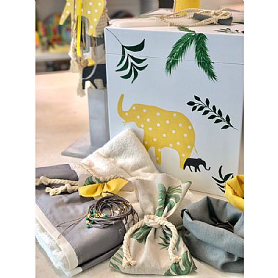 ΣΕΤ ΒΑΠΤΙΣΗΣ ΚΙΤΡΙΝΟΣ ΕΛΕΦΑΝΤΑΣ