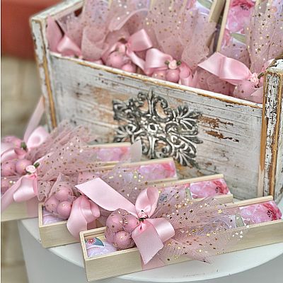 ΜΠΟΜΠΟΝΙΕΡΑ ΒΑΠΤΙΣΗΣ ΞΥΛΙΝΗ ΜΟΛΥΒΟΘΗΚΗ 20εκ.-0519683