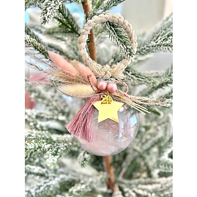 ΧΡΙΣΤΟΥΓΕΝΝΙΑΤΙΚΗ ΜΠΑΛΑ ΜΕ ΑΠΟΞΗΡΑΜΕΝΑ