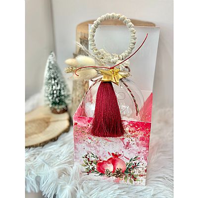 ΧΡΙΣΤΟΥΓΕΝΝΙΑΤΙΚΗ ΜΠΑΛΑ ΜΕ ΑΠΟΞΗΡΑΜΕΝΑ