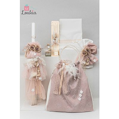 ΣΕΤ ΒΑΠΤΙΣΗΣ ΡΟΜΑΝΤΙΚΟ ΜΕ ΦΤΕΡΑ