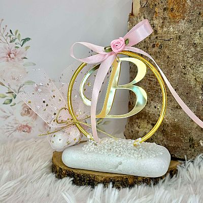  ΜΠΟΜΠΟΝΙΕΡΑ ΒΑΠΤΙΣΗΣ ΒΟΤΣΑΛΟ ΜΕ ΜΟΝΟΓΡΑΜΜΑ-Μ10651