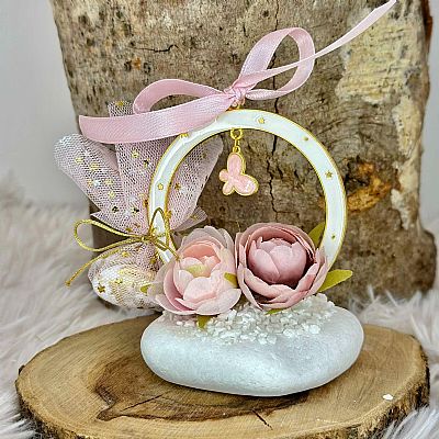 ΜΠΟΜΠΟΝΙΕΡΑ ΒΑΠΤΙΣΗΣ ΒΟΤΣΑΛΟ ΜΕ ΠΕΤΑΛΟΥΔΑ-Μ10654-1Α