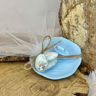 ΜΠΟΜΠΟΝΙΕΡΑ ΒΑΠΤΙΣΗΣ ΚΕΡΑΜΙΚΟ ΠΙΑΤΑΚΙ ΜΕ ΚΑΡΑΒΙ-9581