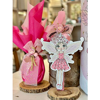 ΠΑΣΧΑΛΙΝΟ ΣΕΤ ΝΕΡΑΙΔΑ ΜΕ ΛΑΜΠΑΔΑ-ΑΥΓΟ-ΣΑΚΟ ΠΑΙΧΝΙΔΙΩΝ κ ΦΩΤΙΣΤΙΚΟ ΤΟΙΧΟΥ-6926