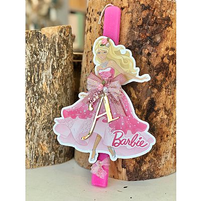 ΠΑΣΧΑΛΙΝΗ ΑΡΩΜΑΤΙΚΗ ΛΑΜΠΑΔΑ BARBIE ΜΕ ΜΟΝΟΓΡΑΜΜΑ-8912