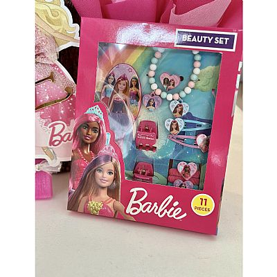 ΠΑΣΧΑΛΙΝΟ ΣΕΤ BARBIE ΜΕ ΑΥΓΟ- ΑΡΩΜΑΤΙΚΗ ΛΑΜΠΑΔΑ ΜΕ ΜΟΝΟΓΡΑΜΜΑ ΤΣΑΝΤΑ ΠΛΑΤΗΣ κ ΣΕΤ ΟΜΟΡΦΙΑΣ 11τεμ-90078