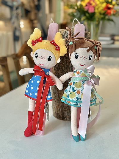 ΠΑΣΧΑΛΙΝΗ ΑΡΩΜΑΤΙΚΗ ΛΑΜΠΑΔΑ ΜΕ ΧΕΙΡΟΠΟΙΗΤΗ ΠΑΝΙΝΗ ΚΟΥΚΛΑ 30εκ.