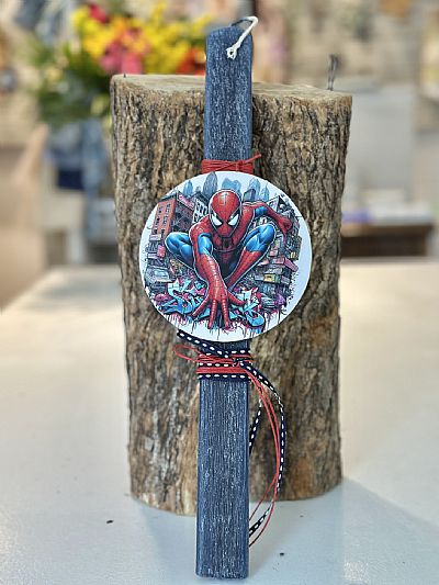 ΠΑΣΧΑΛΙΝΗ ΑΡΩΜΑΤΙΚΗ ΛΑΜΠΑΔΑ SPIDERMAN ΜΕ ΜΑΓΝΗΤΑΚΙΑ-90131