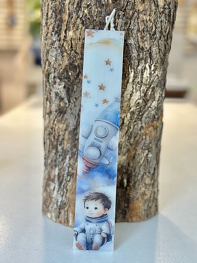 ΠΑΣΧΑΛΙΝΗ ΕΚΤΥΠΩΜΕΝΗ ΛΑΜΠΑΔΑ ΜΕ ΘΕΜΑ ΔΙΑΣΤΗΜΑ.