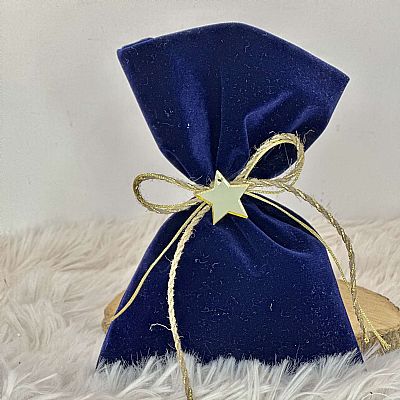 ΜΠΟΜΠΟΝΙΕΡΑ ΒΑΠΤΙΣΗΣ ΧΡΙΣΤΟΥΓΕΝΝΙΑΤΙΚΟ ΒΕΛΟΥΔΙΝΟ ΜΠΛΕ ΠΟΥΓΚΙ