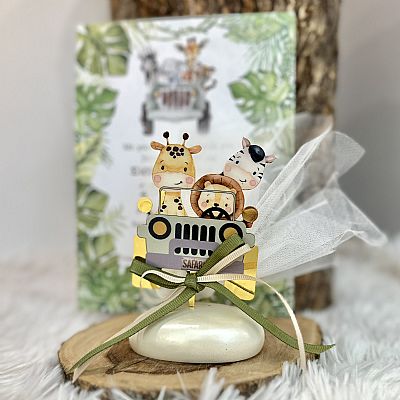 ΜΠΟΜΠΟΝΙΕΡΑ ΒΑΠΤΙΣΗΣ ΒΟΤΣΑΛΟ ΜΕ ΖΩΑΚΙΑ