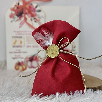 ΜΠΟΜΠΟΝΙΕΡΑ ΒΑΠΤΙΣΗΣ ΧΡΙΣΤΟΥΓΕΝΝΙΑΤΙΚΟ ΒΕΛΟΥΔΙΝΟ ΠΟΥΓΚΙ