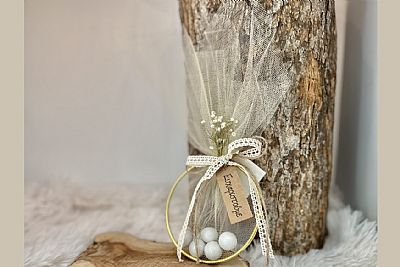 ΜΠΟΜΠΟΝΙΕΡΑ ΓΑΜΟΥ ΧΡΥΣΟΣ ΚΡΙΚΟΣ ΜΕ ΓΥΨΟΦΥΛΛΟ