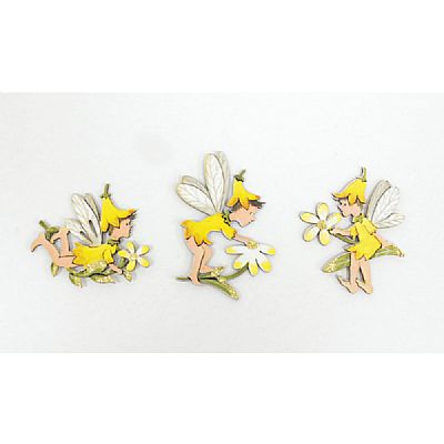 ΞΥΛΙΝΗ ΚΙΤΡΙΝΗ ΝΕΡΑΙΔΟΥΛΑ 6cm