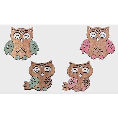 ΞΥΛΙΝΗ ΚΟΥΚΟΥΒΑΓΙΑ  5cm-ΣΥΣΚ.25τμχ