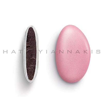 ΚΟΥΦΕΤΑ BIJOUX SUPREME ΜΕ ΣΟΚΟΛΑΤΑ YGEIAS 70% KAKAO ΣΕ ΡΟΖ ΠΕΡΛΕ ΧΡΩΜΑ (1kg)