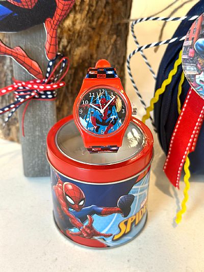 ΠΑΣΧΑΛΙΝΟ ΣΕΤ SPIDERMAN ΜΕ ΑΡΩΜΑΤΙΚΗ ΛΑΜΠΑΔΑ-ΣΟΚΟΛΑΤΕΝΙΟ ΑΥΓΟ κ ΔΩΡΟ ΡΟΛΟΙ-8009