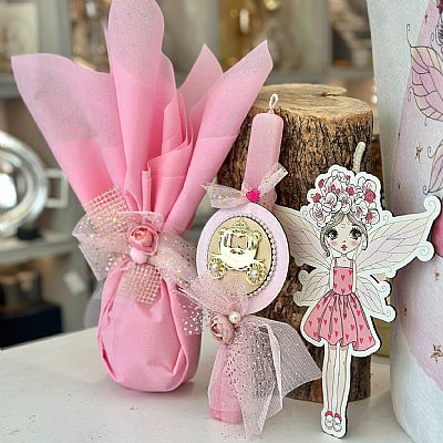 ΠΑΣΧΑΛΙΝΟ ΣΕΤ ΝΕΡΑΙΔΑ ΜΕ ΑΡΩΜΑΤΙΚΗ ΛΑΜΠΑΔΑ-ΣΟΚΟΛΑΤΕΝΙΟ ΑΥΓΟ-ΞΥΛΙΝΟ ΚΑΔΡΑΚΙ 20 εκ.κ ΣΑΚΟ ΠΑΙΧΝΙΔΙΩΝ 60 εκ -8086