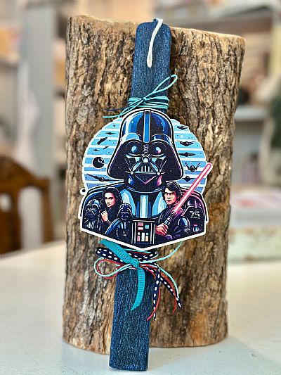 ΠΑΣΧΑΛΙΝΗ ΑΡΩΜΑΤΙΚΗ ΛΑΜΠΑΔΑ DARTH VADER ΜΕ ΜΑΓΝΗΤΑΚΙΑ-8109