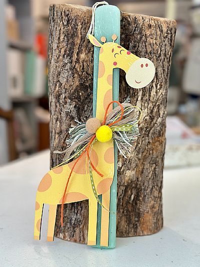 ΠΑΣΧΑΛΙΝΗ ΑΡΩΜΑΤΙΚΗ ΛΑΜΠΑΔΑ ΚΑΜΗΛΟΠΑΡΔΑΛΗ ΜΕ ΜΑΓΝΗΤΑΚΙΑ-8311