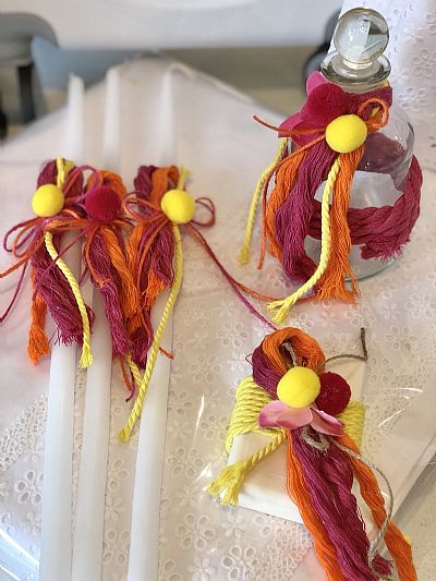 ΣΕΤ ΒΑΠΤΙΣΗΣ ΜΕ ΛΟΥΛΟΥΔΙΑ